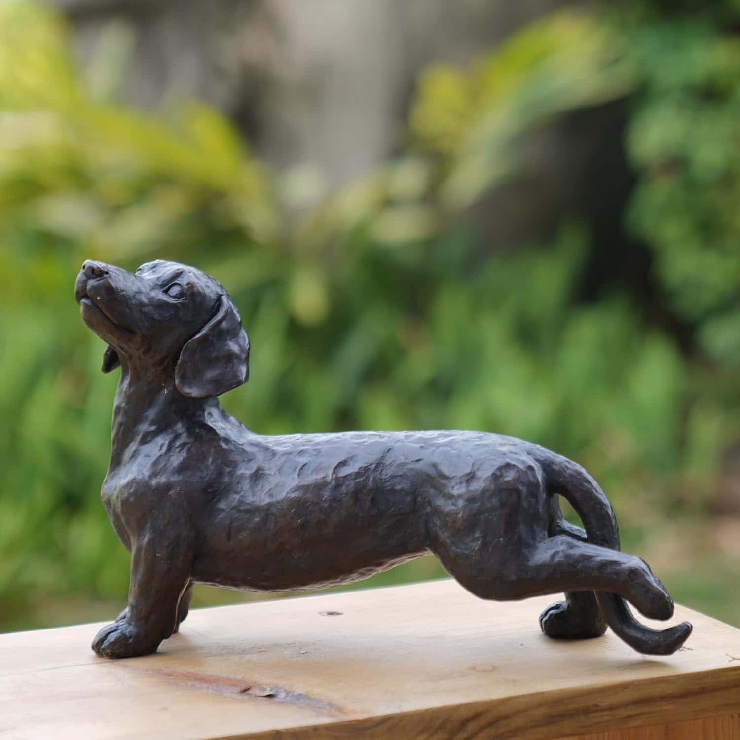 Outdoor Dachshund Garden Statue LCDECOHOME